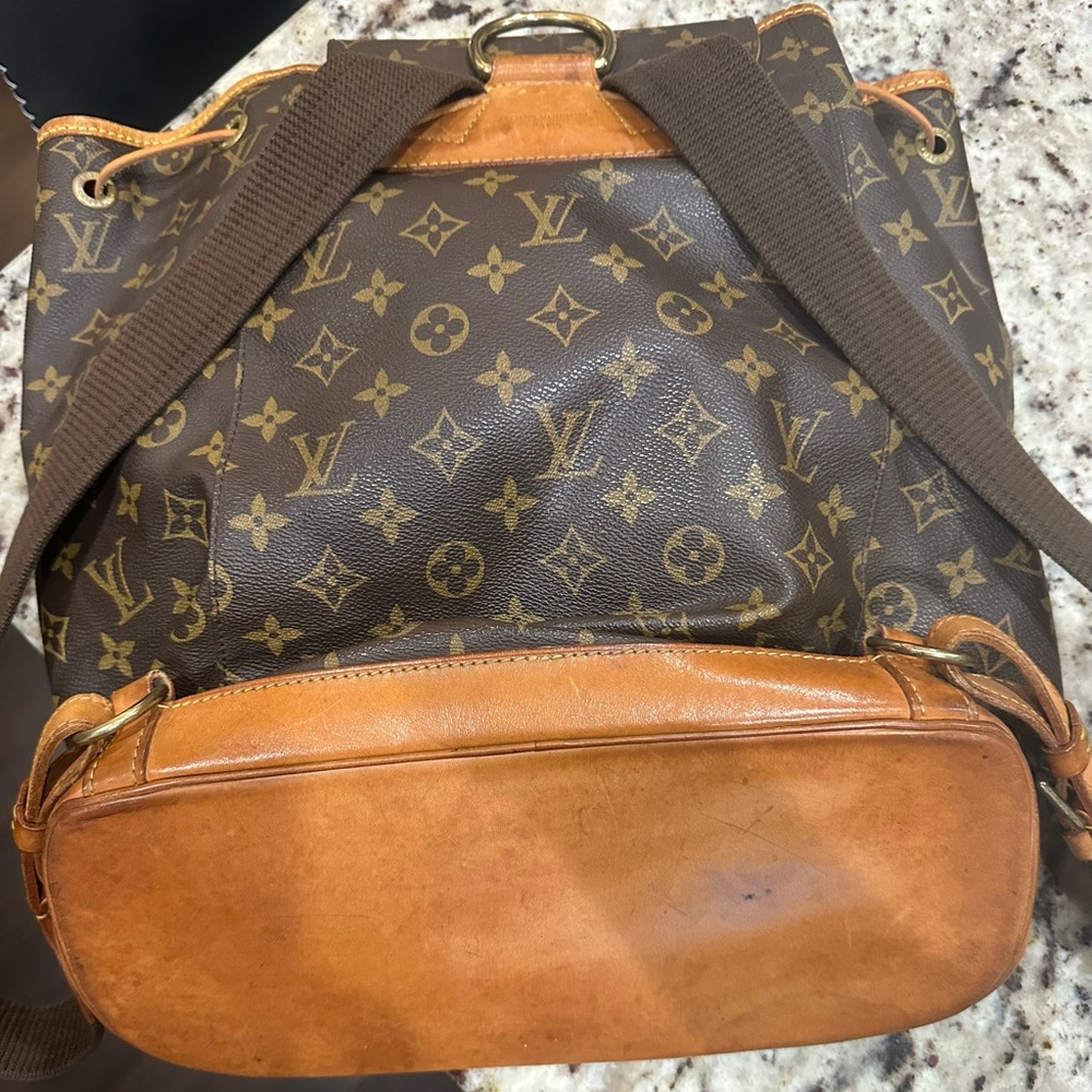 Louis Vuitton Classic Monogram Brown Backpack - Picture 16 of 16
